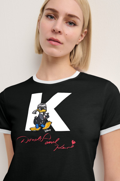 PÓLÓ KARL LAGERFELD KL X DISNEY PETITE T-SHIRT - Kép 3
