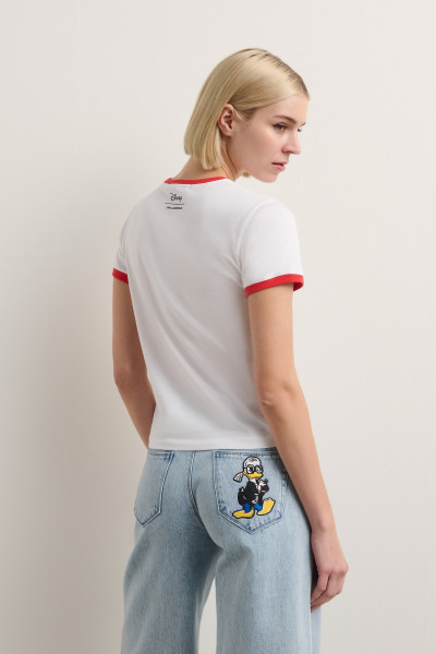 PÓLÓ KARL LAGERFELD KL X DISNEY PETITE T-SHIRT - Kép 2