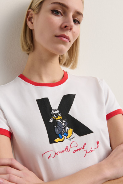 PÓLÓ KARL LAGERFELD KL X DISNEY PETITE T-SHIRT - Kép 3