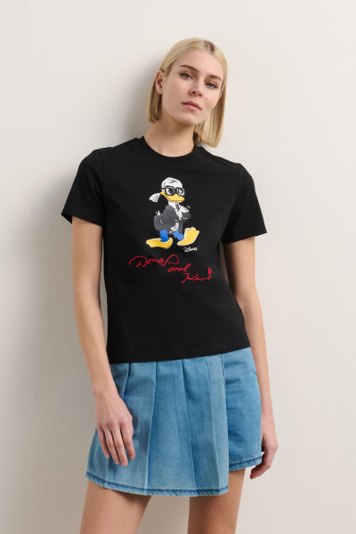 PÓLÓ KARL LAGERFELD KL X DISNEY REGULAR T-SHIRT - Kép 1