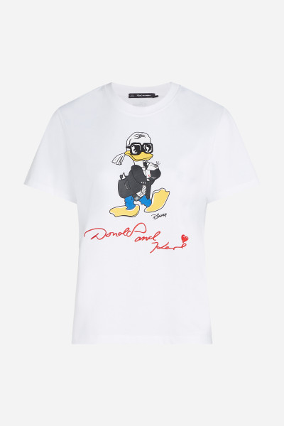 PÓLÓ KARL LAGERFELD KL X DISNEY REGULAR T-SHIRT - Kép 6