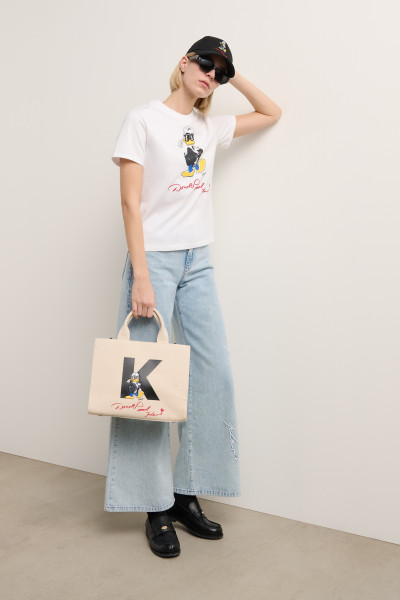 PÓLÓ KARL LAGERFELD KL X DISNEY REGULAR T-SHIRT - Kép 2