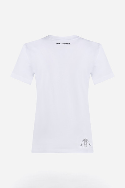 PÓLÓ KARL LAGERFELD KARL SERIES T-SHIRT - Kép 6