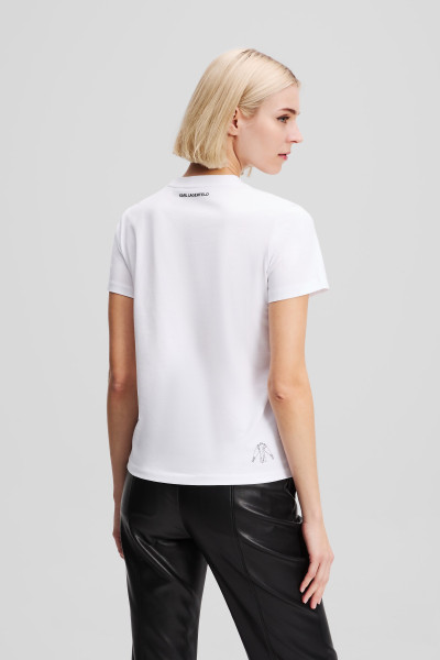 PÓLÓ KARL LAGERFELD KARL SERIES T-SHIRT - Kép 3