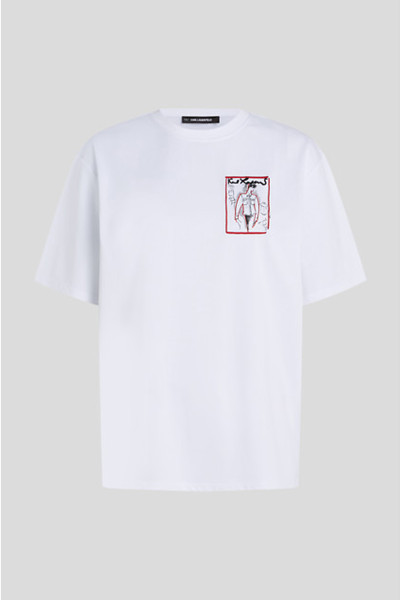 PÓLÓ KARL LAGERFELD KARL SERIES OVERSIZED T-SHIRT - Kép 1