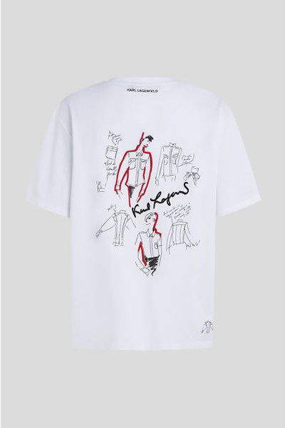 PÓLÓ KARL LAGERFELD KARL SERIES OVERSIZED T-SHIRT - Kép 2