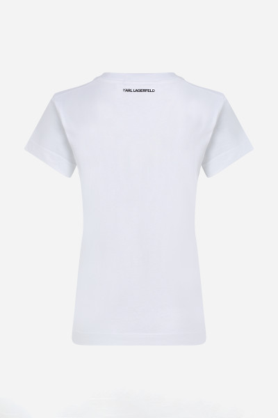 TRIČKO KARL LAGERFELD RSG V-NECK T-SHIRT - Fotografie č. 6