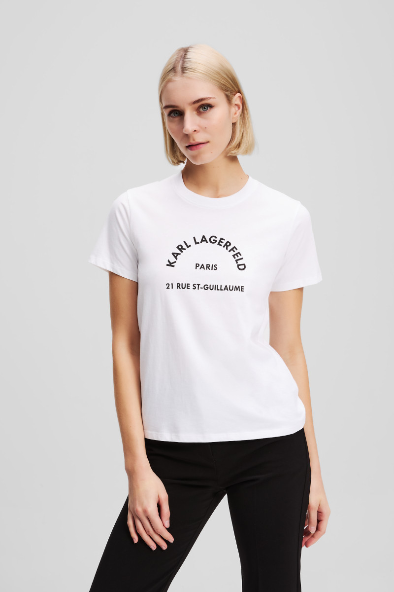 Póló Karl Lagerfeld Rsg T-Shirt White
