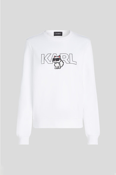 MIKINA KARL LAGERFELD IKON SEASONAL SWEATSHIRT - Fotografie č. 1