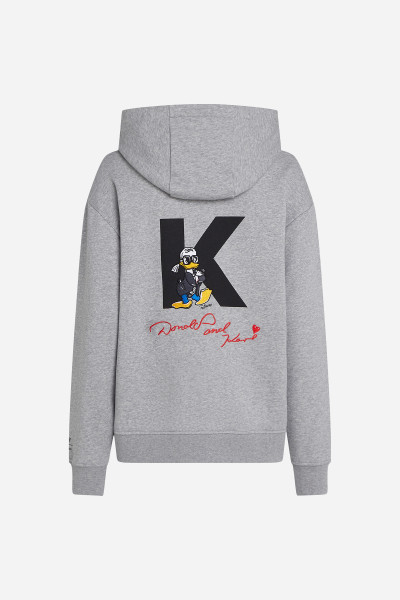 MELEGÍTŐ FELSŐ KARL LAGERFELD KL X DISNEY HOODIE - Kép 6