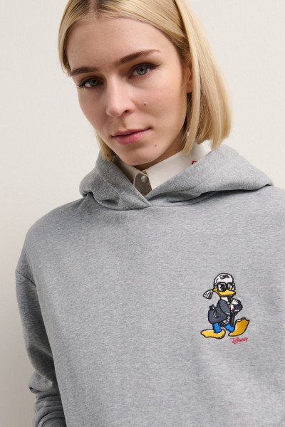 MELEGÍTŐ FELSŐ KARL LAGERFELD KL X DISNEY HOODIE - Kép 4