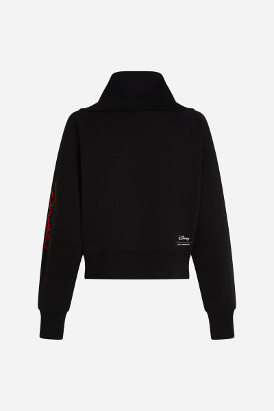 MELEGÍTŐ FELSŐ KARL LAGERFELD KL X DISNEY 1/2 ZIP SWEATSHIRT - Kép 7