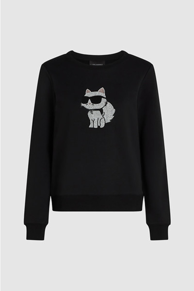 MELEGÍTŐ FELSŐ KARL LAGERFELD IKON RS CHOUPETTE SWEATSHIRT - Kép 1