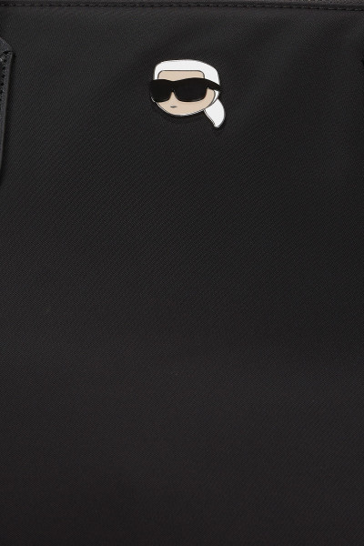 RETIKÜL KARL LAGERFELD IKON NYLON E/W TOTE - Kép 4
