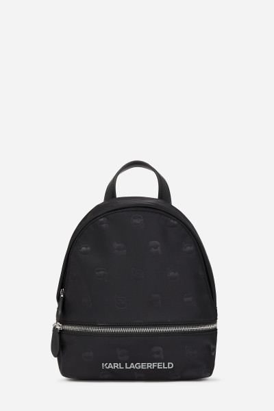 BATOH KARL LAGERFELD IKON NYLON AOP SM BACKPACK - Fotografie č. 1