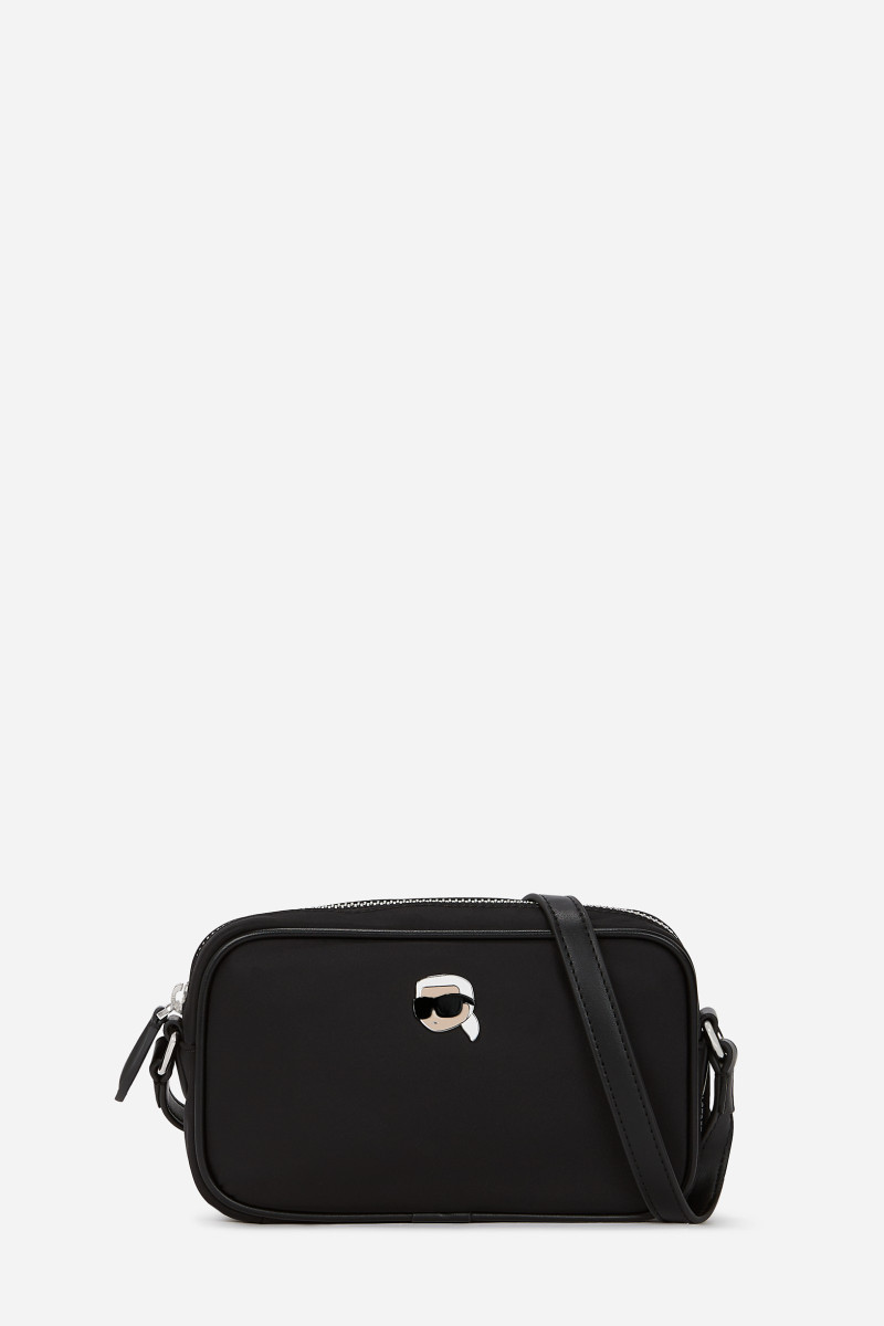 Retikül Karl Lagerfeld Ikon Nylon Slim Camera Bag Black