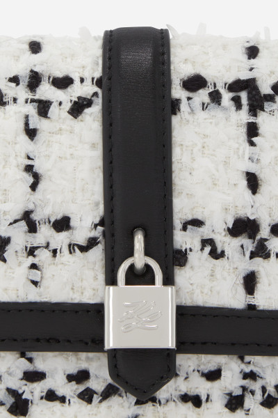 KABELKA KARL LAGERFELD K/AUTOGRAPH PADLOCK SB BOUCLE - Fotografie č. 5