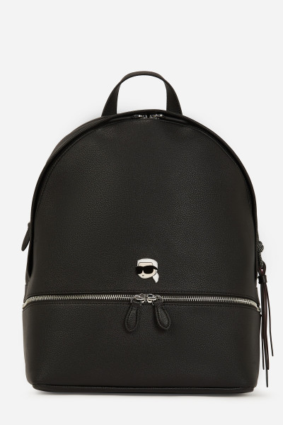 BATOH KARL LAGERFELD IKON GRAINY ZIP LG BACKPACK - Fotografie č. 1