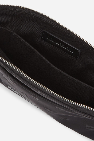 PÚZDRO KARL LAGERFELD IKON NYLON AOP WRIST POUCH - Fotografia č. 3