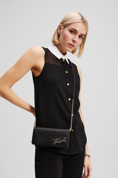 PEŇAŽENKA KARL LAGERFELD K/SIGNATURE CONT. CB WALLET - Fotografia č. 2