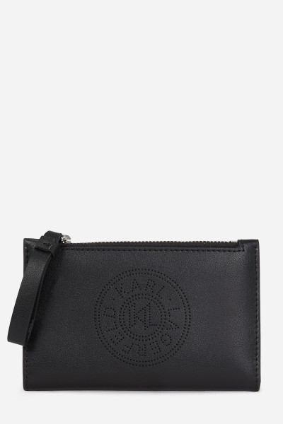 PÚZDRO NA PLATOBNÉ KARTY KARL LAGERFELD K/CIRCLE SLIM BIFOLD CH - Fotografia č. 1