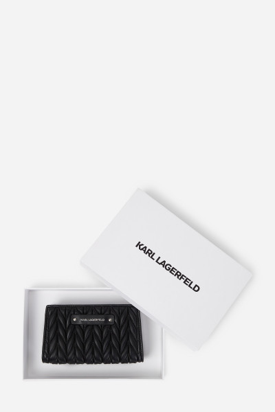 PEŇAŽENKA KARL LAGERFELD K/WEAVE MD ZA WALLET - Fotografia č. 4