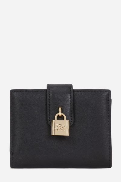 PÉNZTÁRCA KARL LAGERFELD K/AUTOGRAPH PADLOCK MD WALLET - Kép 1