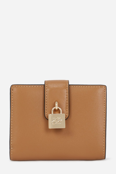 PÉNZTÁRCA KARL LAGERFELD K/AUTOGRAPH PADLOCK MD WALLET - Kép 1