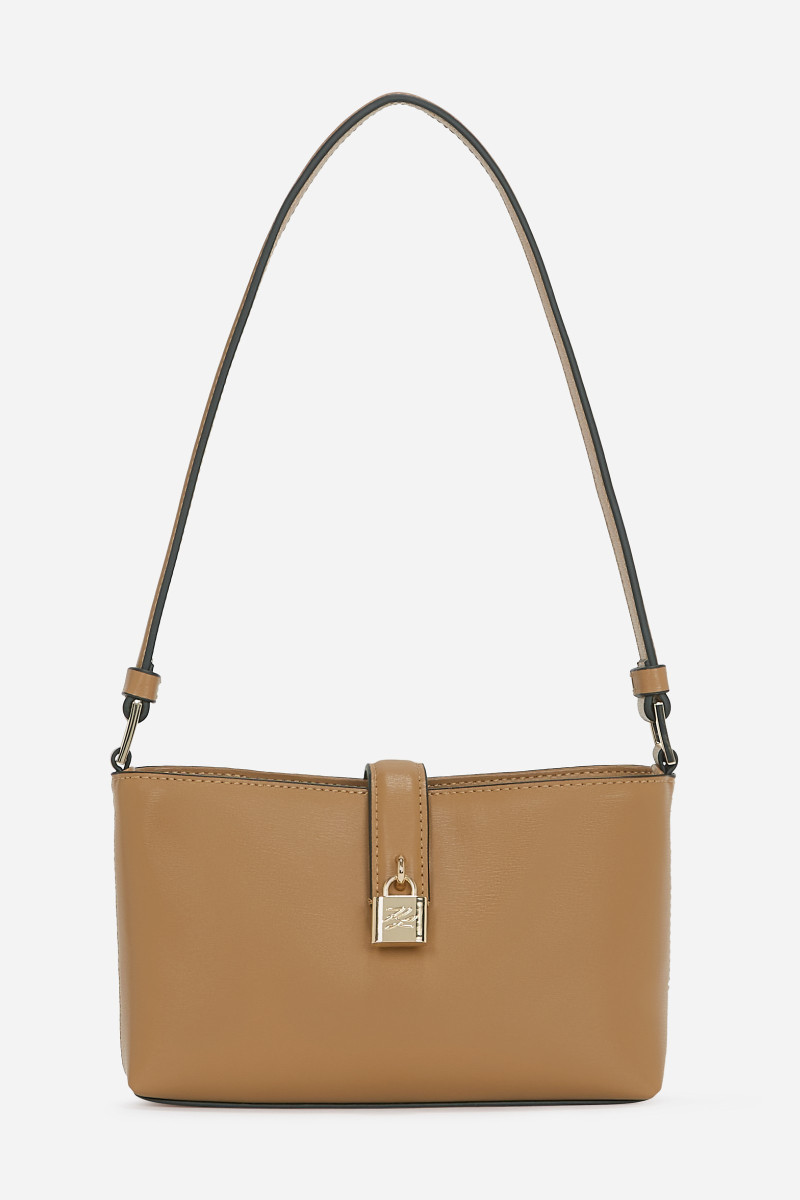Kabelka Karl Lagerfeld K/Autograph Padlock Sh Pouch Caramel