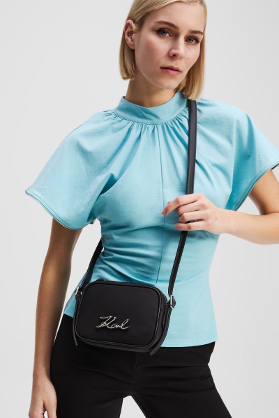 CROSSBODY KARL LAGERFELD K/SIGNATURE NYLON CB POUCH - Kép 2