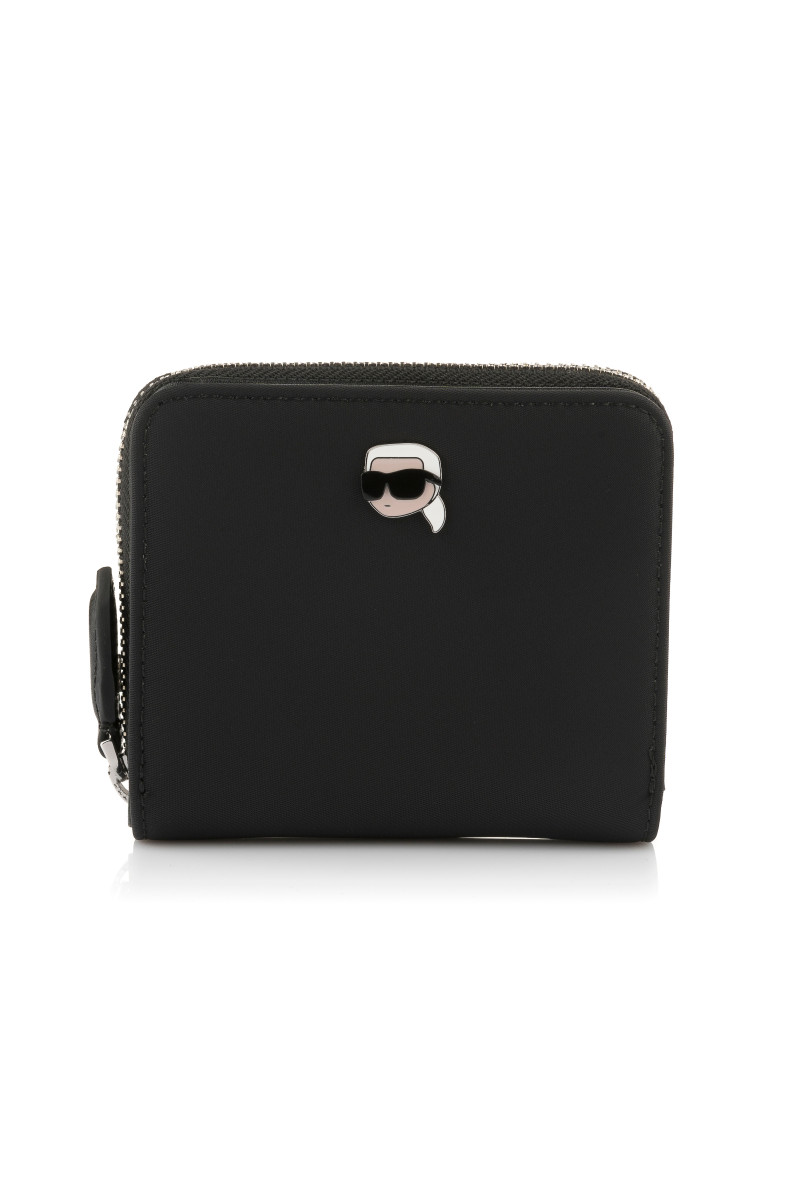 Peněženka karl lagerfeld ikon nylon md bfld za wll black