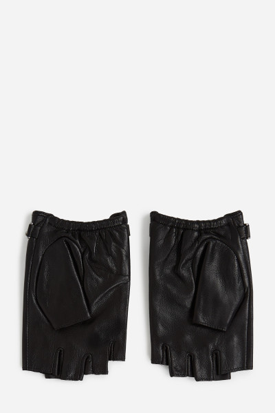 KESZTYŰ KARL LAGERFELD K/AUTOGRAPH PADLOCK FL GLOVE - Kép 2