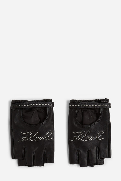 KESZTYŰ KARL LAGERFELD K/SIGNATURE FL GLOVE - Kép 1