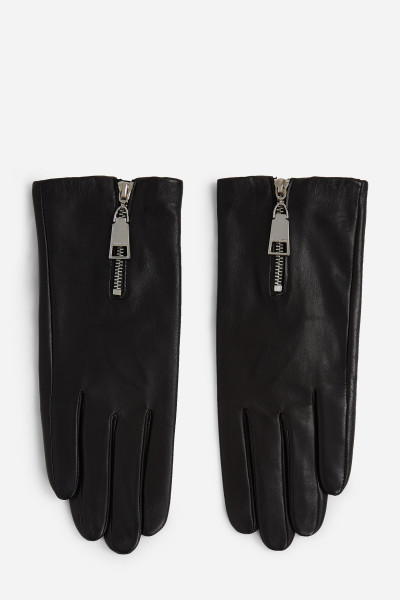 KESZTYŰ KARL LAGERFELD K/ESSENTIAL ZIPPER FF GLOVE - Kép 1