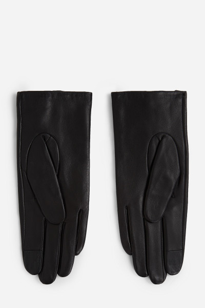 KESZTYŰ KARL LAGERFELD K/ESSENTIAL ZIPPER FF GLOVE - Kép 3