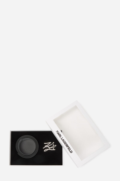 ÖV KARL LAGERFELD K/AUTOGRAPH REV H3 BELT GP - Kép 4