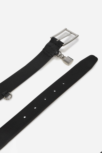 ÖV KARL LAGERFELD K/AUTOGRAPH PADLOCK H3 BELT - Kép 3