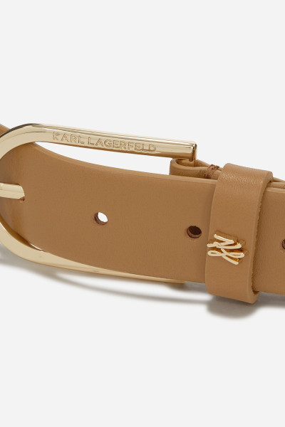 OPASEK KARL LAGERFELD K/AUTOGRAPH ROUND H3 BELT - Fotografie č. 5