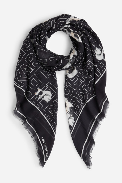 ŠÁTEK KARL LAGERFELD IKON MODAL SCARF - Fotografie č. 1