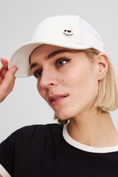 SAPKA KARL LAGERFELD IKON CHOUPETTE PIN CAP - Kép 2