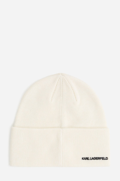 SAPKA KARL LAGERFELD IKON CHOUPETTE PIN BEANIE - Kép 2