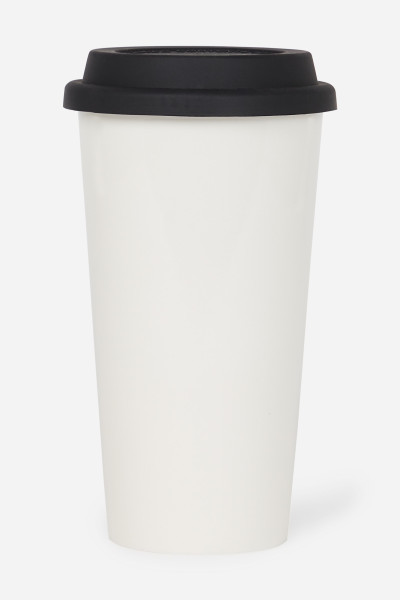 CSÉSZE KARL LAGERFELD HOTEL KARL CERAMIC TRAVEL MUG - Kép 2