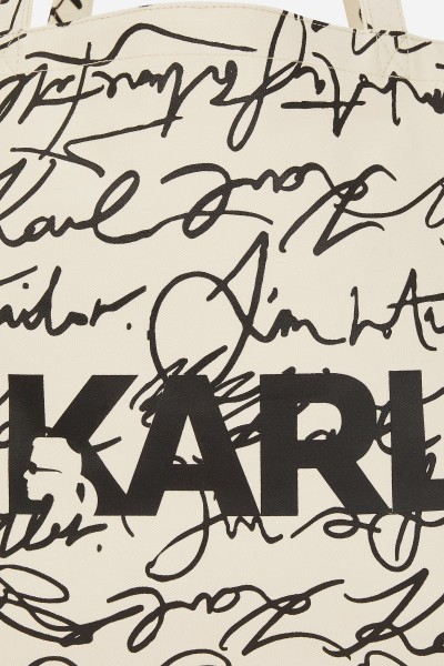 TAŠKA KARL LAGERFELD K/ESSENTIAL SCRIBBLE SHOPPER - Fotografia č. 5