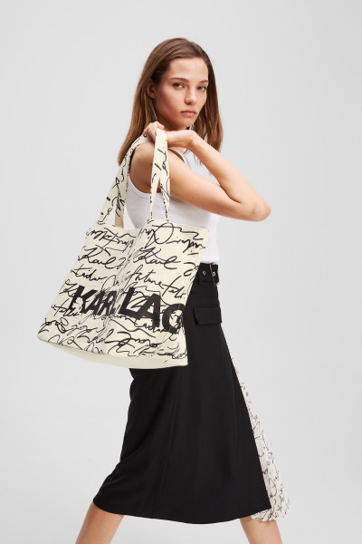 TAŠKA KARL LAGERFELD K/ESSENTIAL SCRIBBLE SHOPPER - Fotografia č. 2