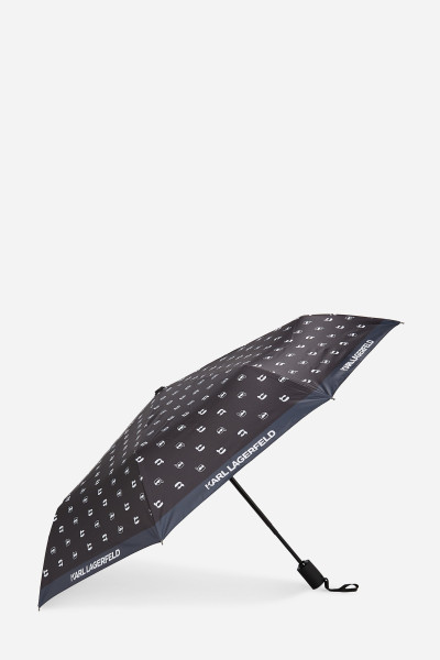 DEŠTNÍK KARL LAGERFELD IKON AOP SMALL UMBRELLA - Fotografie č. 1