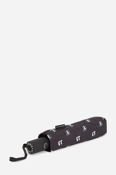DEŠTNÍK KARL LAGERFELD IKON AOP SMALL UMBRELLA - Fotografie č. 2
