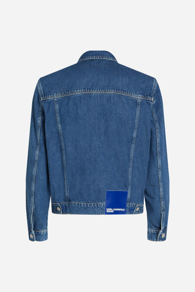BUNDA KARL LAGERFELD JEANS KLJ REGULAR DENIM JACKET - Fotografia č. 6