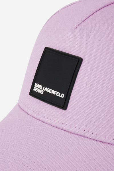KŠILTOVKA KARL LAGERFELD JEANS KLJ BOX LOGO CAP - Fotografie č. 4