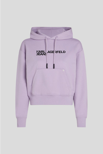 MELEGÍTŐ FELSŐ KARL LAGERFELD JEANS KLJ REG LOGO HOODIE - Kép 1