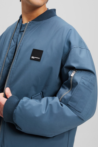 BUNDA KARL LAGERFELD JEANS KLJ BOMBER - Fotografie č. 4